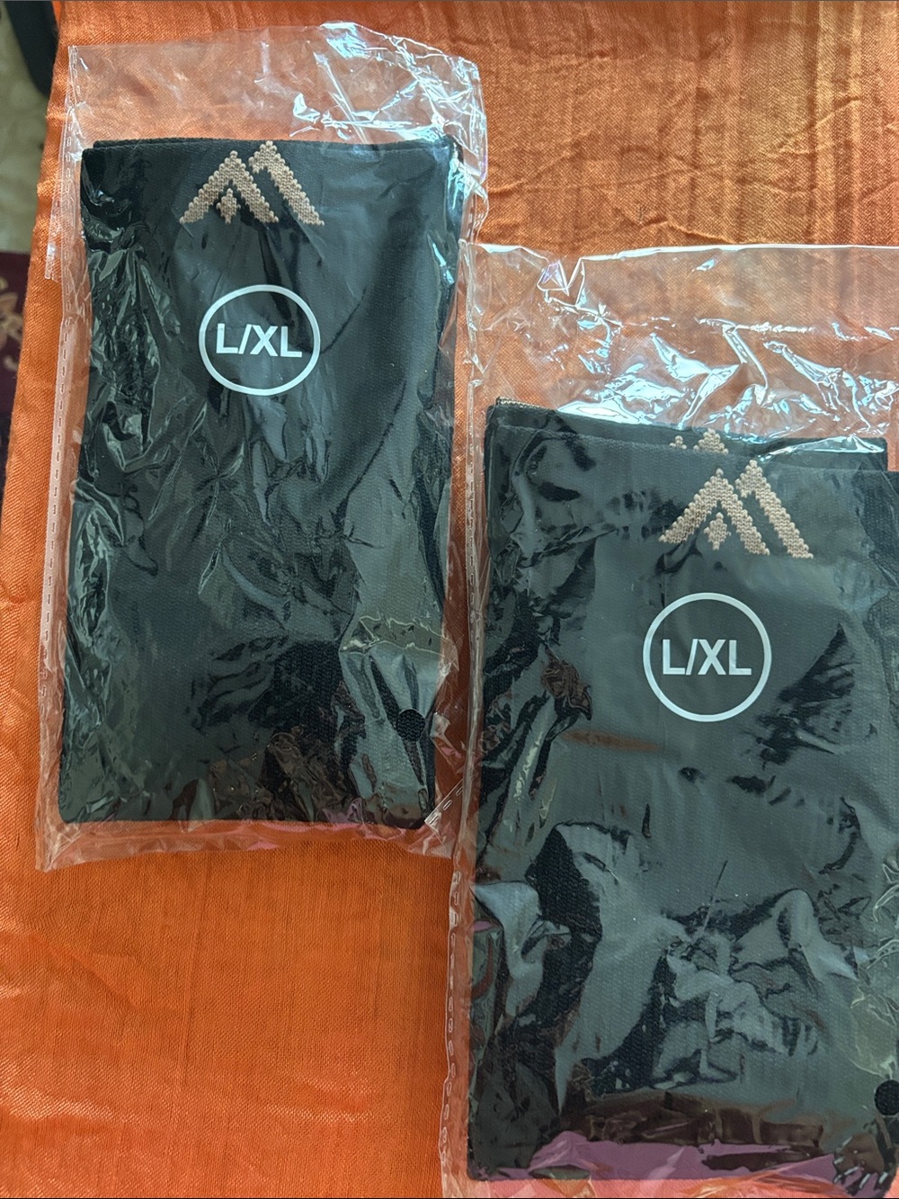 Men's L/XL Black Performance Socks - Pack of 2